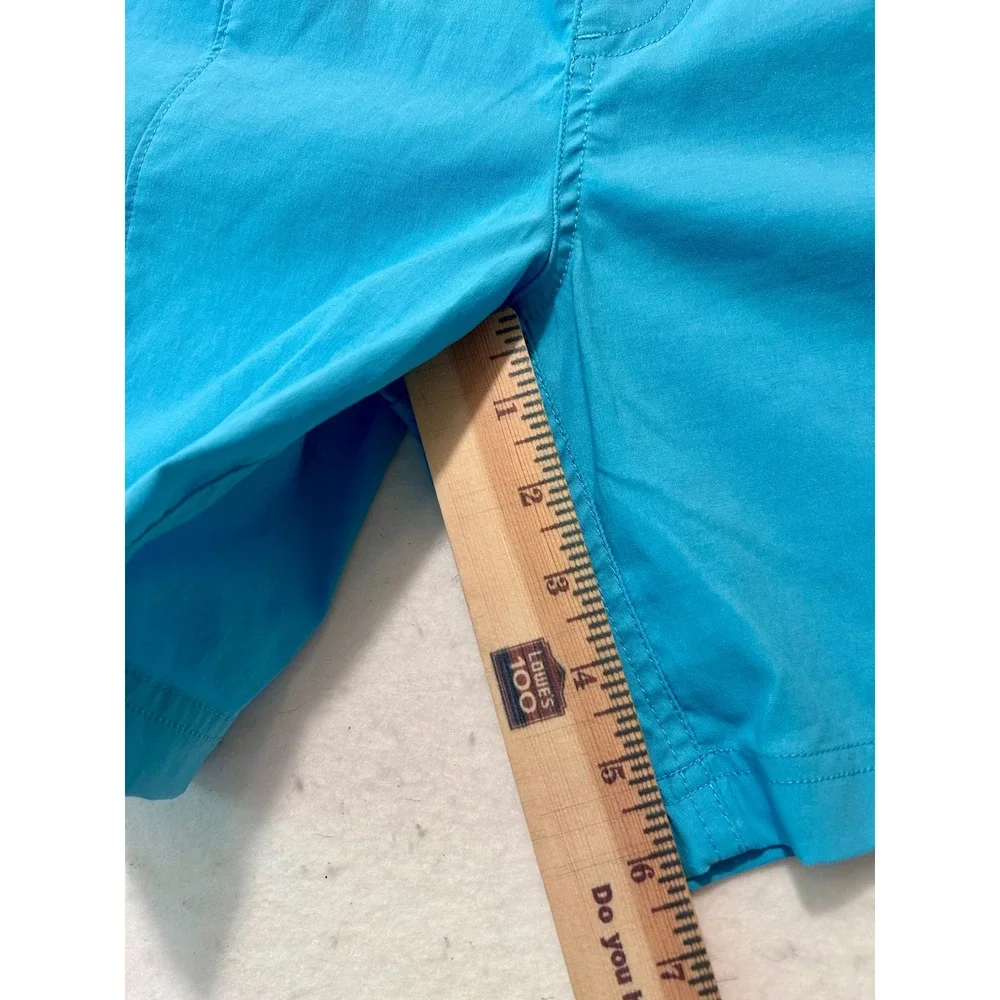 The North Face Mens Class V Water Shorts Blue Elastic Waist Inseam 5 Medium